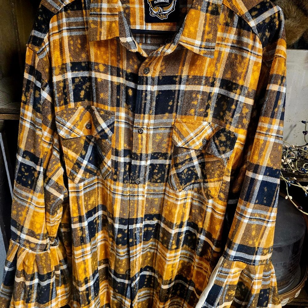 Angry minnow flannel